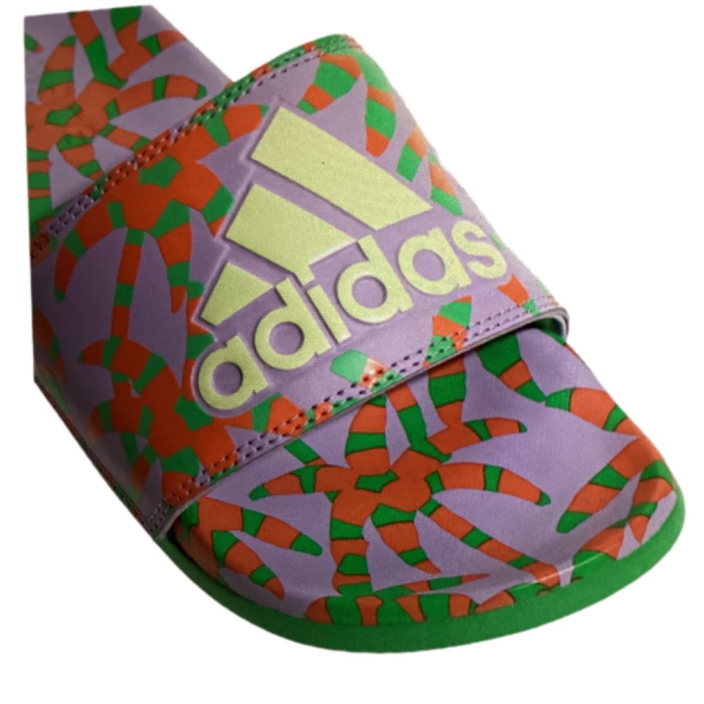 Brand New Adidas Adilette Comfort Slide Sandal - Picture 4 of 6